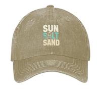 Cappello Beach-Inspired Tropical Sun, Palm, Cappelli Golf per Caccia | Cappellino Retro Classico Cappello Trucker Per Tennis Donna Uomo Berretto Da Baseball