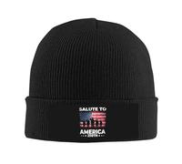 Cappello Beanie 250 Years Salute To America 250Th Anniversary Veterans Day Knit Hat Elastici Berretto Morbidi Beanie Berretto per Lo Sport All'Aperto Invernale
