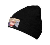Cappello Beanie Constitution Eagle And American Flag Knit Hat Stiloso Beanie Berretto Elastici Cappello Invernale per Running All'Aperto Lo Sport
