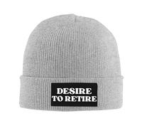 Cappello Beanie Desire To Retire Cappello Invernale Stiloso Knit Hat Traspiranti Beanie Berretto per All'Aperto Lo Sport Freddo
