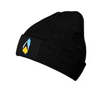 Cappello Beanie Flag Map of Saint Lucia pour Homme Et Femme Elastici Protéger La Coiffure Stiloso Les Jours Froids per Freddo Lo Sport All'Aperto
