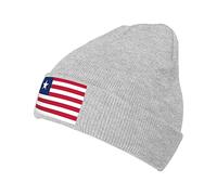 Cappello Beanie Flag of Liberia pour Homme Et Femme Traspiranti Protéger La Coiffure Stiloso L'Extérieur per Invernale All'Aperto Running