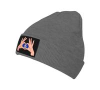 Cappello Beanie Holding A Heart Flag of The Northern Mariana Islands Caldo Beanie Leggero Beanie Berretto Elastici Berretti in Maglia per Freddo Running All'Aperto