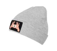 Cappello Beanie Holding A Heart Flag of The United States Virgin Islands Gray Berretti in Maglia Morbidi Cappello Invernale Leggero Knit Hat per Freddo All'Aperto Lo Sport