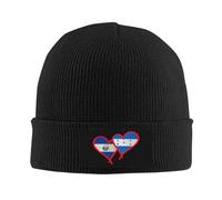 Cappello Beanie Honduras Flag And Nicaragua Flag Protéger La Coiffure Leggero pour Homme Et Femme Elastici Les Jours Froids per Freddo Running All'Aperto