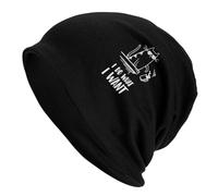 Cappello Beanie I Do What I Want Cat Knit Hat Elastici Beanie Berretto Traspiranti Berretti in Maglia per Lo Sport Invernale All'Aperto