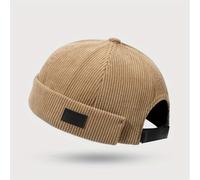 Cappello Beanie In Corduroy Per Uomo Senza Visiera Regolabile Hip Hop