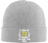 Cappello Beanie It Took Me 70 Years To Look This Good Berretto Morbidi Berretti in Maglia Traspiranti Knit Hat per All'Aperto Freddo Lo Sport