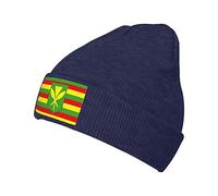 Cappello Beanie Kanaka Maoli Native Hawaiian Flag L'Extérieur Morbidi pour Homme Et Femme Elastici Les Jours Froids per Running Freddo Invernale