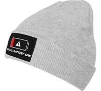 Cappello Beanie Low Social Battery Beanie Berretto Leggero Cappello Invernale Traspiranti Berretto per Freddo All'Aperto Lo Sport