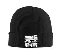 Cappello Beanie Not Cement It's Concrete Concrete Mixer Truck Driver Beanie Berretto Elastici Berretto Stiloso Berretti in Maglia per All'Aperto Invernale Freddo