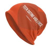 Cappello Beanie Teen Dating Violence Awareness Oranges Ribbon Beanie Berretto Traspiranti Cappello Invernale Elastici Berretto per Invernale Freddo Lo Sport