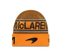 Cappello Beanie Ufficiale McLaren F1 Team Oscar Piastri 2025 Arancione Nero
