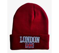 Cappello Beanie Unisex In Maglia Con Pompon Bandiera Del Regno Unito Londra