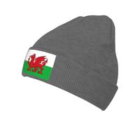 Cappello Beanie Welsh Dragon Knit Hat Leggero Berretto Stiloso Cappello Invernale per Freddo Running All'Aperto