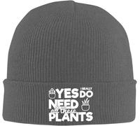 Cappello Beanie Yes I Really Do Need all These Plants Cuff Knit Hat Traspiranti Cappello Invernale Leggero Berretto per Running Freddo Invernale
