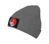Cappello Beanie Ying Yang Flag Combination of America And The Soviet Union Beanie Berretto Elastici Cappello Invernale Stiloso Berretto per Invernale Freddo Running