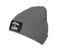 Cappello Beanie Your Dad Is My Cardio Cappello Invernale Elastici Berretti in Maglia Morbidi Knit Hat per All'Aperto Lo Sport Invernale