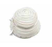 cappello beige pann paillettes bambina elegante cerimonia bimba hat baby cildren