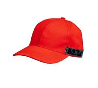 CAPPELLO BERRETTO ALTA VISIBILITA' con banda laterale riflettente 'reflexite' 3M