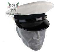 Cappello berretto originale Marina Militare Italiana Bianco ufficiale