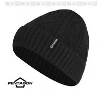 Cappello Berretto PENTAGON Yukon Beanie Hat Watch Cap Militare Uomo Unisex NERO