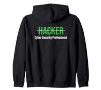 Cappello Bianco etico dei Professionisti della Sicurezza informatica degli Hacker Felpa con Cappuccio