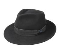 Cappello Bogart Contrast Double Ribbon by Lipodo nero L (58-59 cm)
