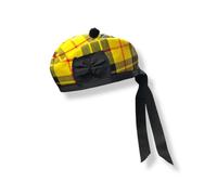 Cappello Bonnet Piper Macleod Di Lewis Glengarry Highlander Militare KiltCap