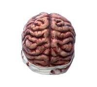 Cappello Brain - Funny 3D Brain Beanie Costume Accessory | Tespaggio Horror Morbido Per Adulti, Donne, Esibizioni Sul Palcoscenico, Cosplay, Commedia, Proposito, Halloween, Compleanno, Festival, Abbig