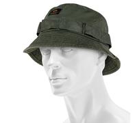 Cappello bucket Alpha Industries Washed Out - Dark Olive universale