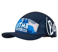 Cappello buff a 5 pannelli utmb 2025 blu