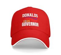 Cappello Byron-Donald's per Governatore 2026 Cappello Byron-Donalds Governatore della Florida 2026 Berretto per Uomo e Donna Nero
