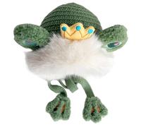 Cappello caldo antivento per bambini lavorato a maglia Hiphop cappelli lavorati a maglia stili dolci adatti per le giornate fredde Cappello per bambini, Verde, Taglia unica