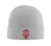 Cappello Caldo Autunnale e Invernale da Uomo, The Monkey King Face Beanie Hats Myth Hip Hop Caps Uomo Donna KPOP Cappello da Maglia Autunno Cappello Elastico Termico Personalizzato