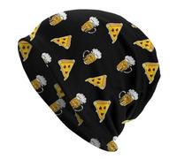 Cappello Caldo Autunno e Inverno da Uomo, Cibo Bere Birra Modello Caldo Berretto Lavorato a Maglia Cappello a Cuffia di Moda Autunno Inverno Berretti all'aperto Cappelli per Adulto Unisex
