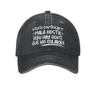 Cappello Caldo da Uomo per Donne Cerco di Controllare Il Mio Colpa Ma la Gente Non Collabora Cappelli Hip Hop Vintage Estivi Regalo Stampa KPOP Rock Hot Snapback cap