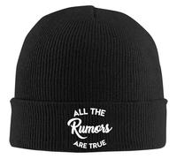 Cappello caldo in inverno, tutte le voci sono vere: berretto, berretto a maglia slouchy, cappello caldo invernale nero per uomini, donne, indossazione quotidiana da campeggio, berretto a maglia