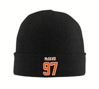Cappello Caldo Inverno、Connor McDavid 97 per i Fan Cappello Caldo a Maglia Moda Cappello da Cappello Autunno Inverno da Aperto Cappelli da Cappello per Uomini Donne