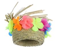 Cappello Cane Piccolo Di Paglia Per Animali Domestici Estivo Cani