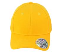 Cappello Cap Flex Fit Giallo Zephyr Piccolo S Curved Bill Senza Stampa