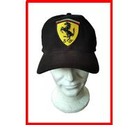 cappello cappellino scuderia ferrari nero nuovo originale ufficiale merchand