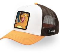 Cappello Capslab Con Visiera Misto Cotone Bianco/Arancio