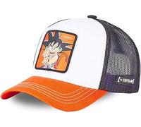 Cappello Capslab Con Visiera Misto Cotone Bianco/Arancio