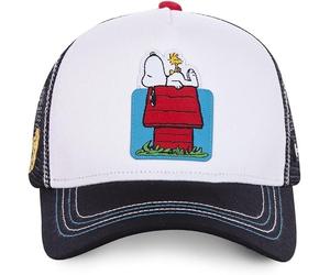 Cappello Capslab Con Visiera Misto Cotone Bianco/Nero
