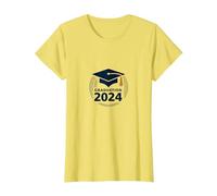 Cappello celebrativo di Laurea 2024 per laureati Maglietta, Donna, Limone, M