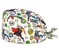 Cappello chirurgico Avengers, Avengers, berretto da infermieristica Marvel, berretto da supereroi.