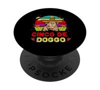 Cappello Cinco de Doggo Dogue De Bordeaux Cane Cinco de Mayo PopSockets PopGrip Adesivo