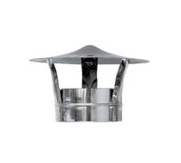 Diankamin CAPPELLO CINESE CON BASE TONDA ZINCATO Diametro 180 mm