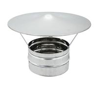 Cappello Cinese Monoparete Acciaio INOX AISI 316 Ø 200 Europrofil